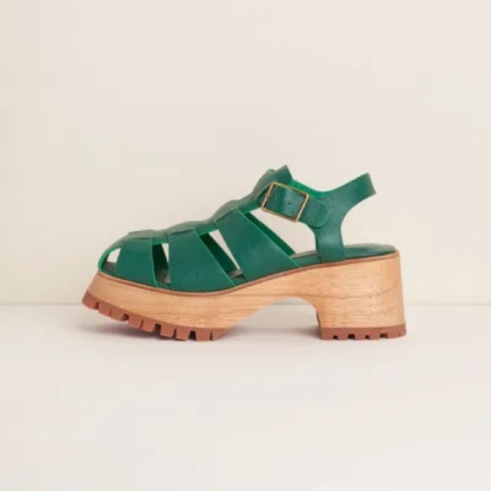 Charlotte Stone Roddy Sandals in Juniper